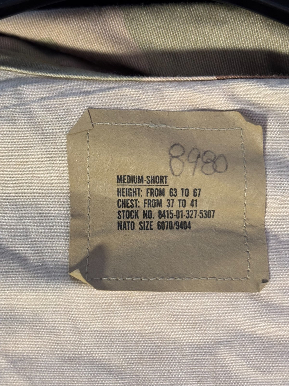 Gulf War US Army DCU Camouflaged Combat Field Coat/Jacket - Medium/Short - The Militaria Shop