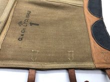 Load image into Gallery viewer, Original WW2 British Army 37 Pattern Despatch Riders High Sided Spats 1942 Dated - The Militaria Shop