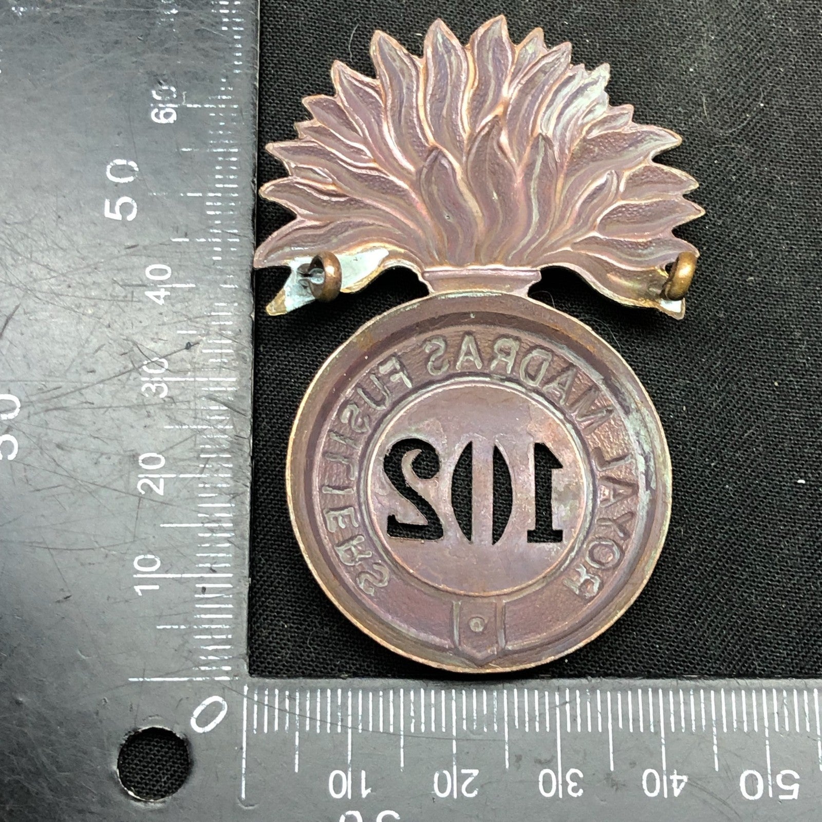 British Army Brass Cap Badge - 102nd Regiment of Foot - The Militaria Shop