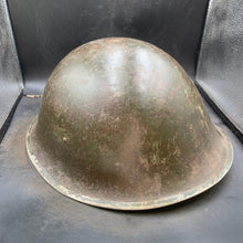 Load image into Gallery viewer, Original WW2 British/Canadian Army Mk3 "Turtle" Combat Helmet - The Militaria Shop