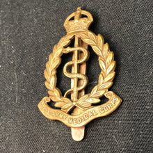 Load image into Gallery viewer, Original WW2 British Army Cap Badge - Royal Army Medical Corps - The Militaria Shop