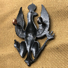Load image into Gallery viewer, Genuine British Army Cap Badge - King's Royal Hussars - The Militaria Shop