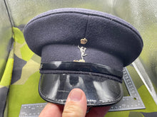 Charger l'image dans la galerie, Original British Army Royal Corps of Signals Peaked Cap - Size 56cm - The Militaria Shop