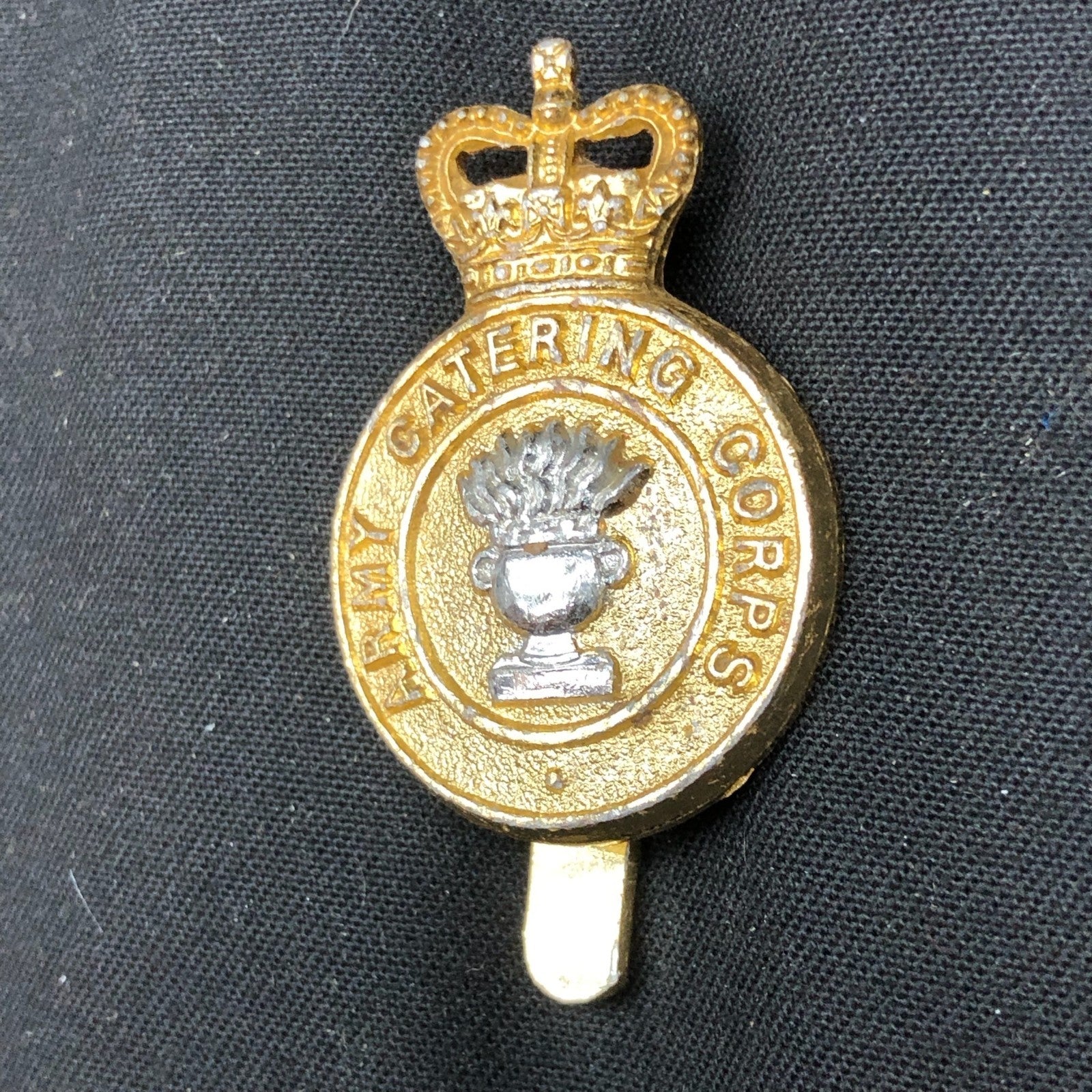 Original British Staybrite Army Cap - Army Catering Corps - The Militaria Shop