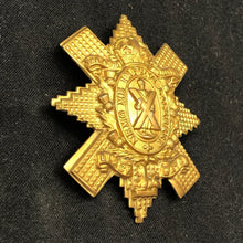 Lade das Bild in den Galerie-Viewer, Genuine British Army Brass Cap Badge - Glasgow Highlanders - The Militaria Shop