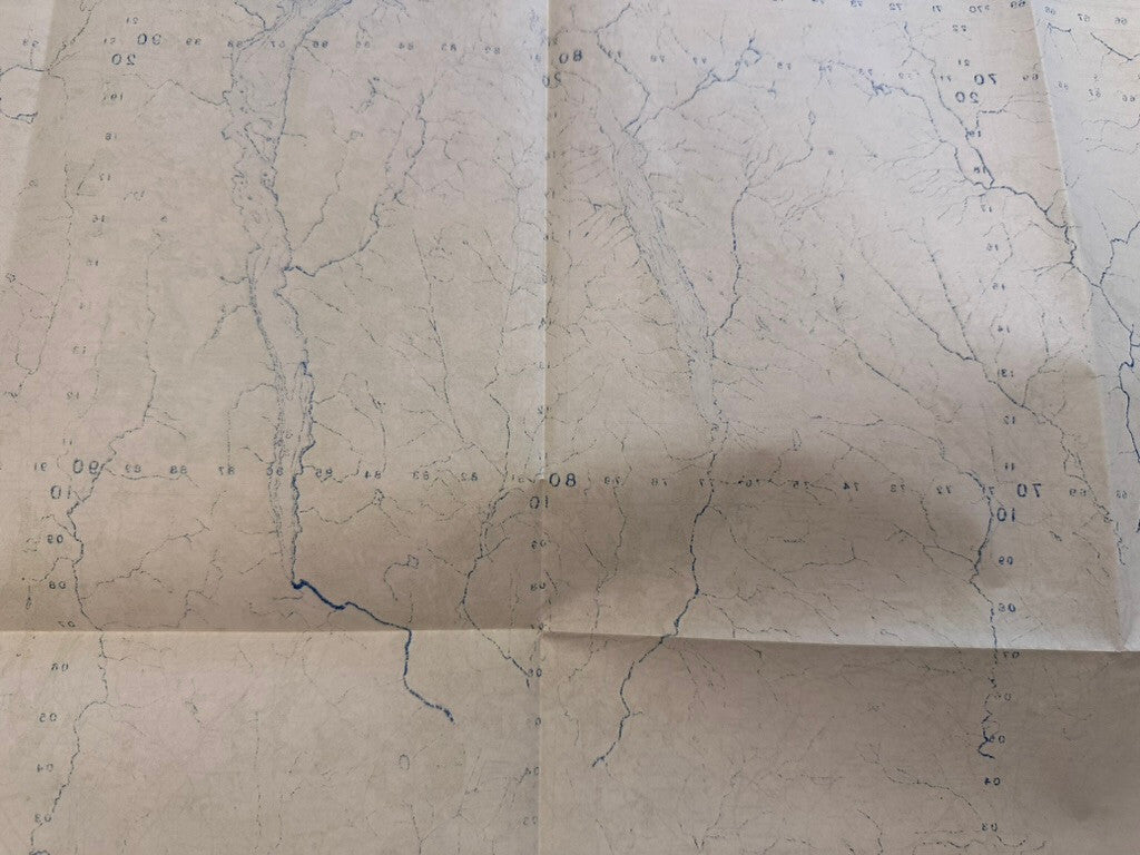 Original WW2 British Army GSGS Os Map of Great Britain - Windermere & Ulverston - The Militaria Shop