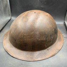 Load image into Gallery viewer, Original British Army WW2 Combat Steel Helmet - The Militaria Shop