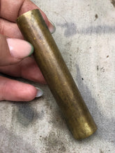 Load image into Gallery viewer, Original WW1 British Army SMLE Enfield Brass Oil Bottle - EFD Marked - The Militaria Shop