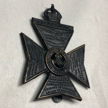 Load image into Gallery viewer, Original WW1 British Army King's Royal Rifle Corps Cap Badge - The Militaria Shop