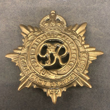 Load image into Gallery viewer, Original WW2 British Army Cap Badge - Royal Army Service Corps - The Militaria Shop