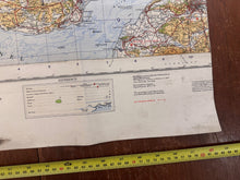 Load image into Gallery viewer, Original WW2 British Army RAF Navy Base Map of South Wales - Cardiff & Swansea - The Militaria Shop