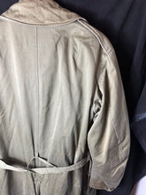 Load image into Gallery viewer, Original WW2 US Army Officers Raincoat Overcoat + Liner & Belt - Long Med - 40" - The Militaria Shop