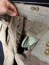 Load image into Gallery viewer, Genuine British Army Battledress Serge Trousers - Size 7 - 31" Waist - The Militaria Shop