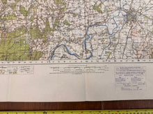 Load image into Gallery viewer, Original WW2 British Army GSGS OS Map of England - Gloucester & Forest of Dean - The Militaria Shop