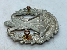 Load image into Gallery viewer, Original British Army WW1 / WW2 Cameron Scottish Highlanders Cap Badge - The Militaria Shop