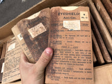 Charger l'image dans la galerie, Original WW2 Dated British Army Anti-Gas Eyeshields - From Original Packaging - The Militaria Shop