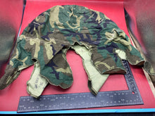 Lade das Bild in den Galerie-Viewer, Original US Army M1 Camo Helmet Cover - Vietnam Found - Combat Worn - The Militaria Shop