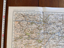 Load image into Gallery viewer, Original WW2 British Army GSGS OS Map Great Britain - Shrewsbury & Welshpool - The Militaria Shop