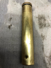 Load image into Gallery viewer, Original WW1 WW2 British Army Empty Brass Oil Bottle Lee Enfield SMLE - The Militaria Shop