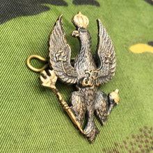 Load image into Gallery viewer, Original WW2 British Army Cap Badge - King's Royal Hussars - The Militaria Shop