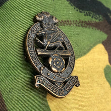 Load image into Gallery viewer, Original British Army Cap Badge - The Prince of Wales Royal Regiment - The Militaria Shop