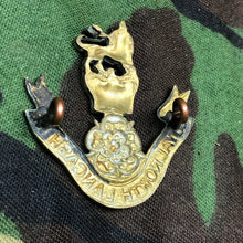 Load image into Gallery viewer, Original Victorian Crown British Army Loyal North Lancashire Cap Badge - The Militaria Shop