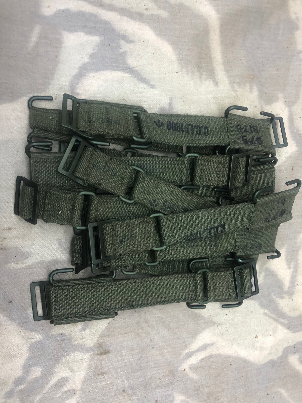 Original WW2 British Army 44 Pattern Webbing Brace Adaptors - New Old Stock - The Militaria Shop