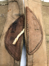 Load image into Gallery viewer, Original WW2 British Army 37 Pattern Despatch Riders High Sided Spats 1943 Dated - The Militaria Shop