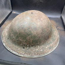 Load image into Gallery viewer, Original WW2 British Army Mk2 "Brodie" Combat Helmet - The Militaria Shop