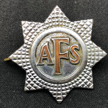 Load image into Gallery viewer, Original British Army Cap Badge - Auxiliary Fire Service - The Militaria Shop