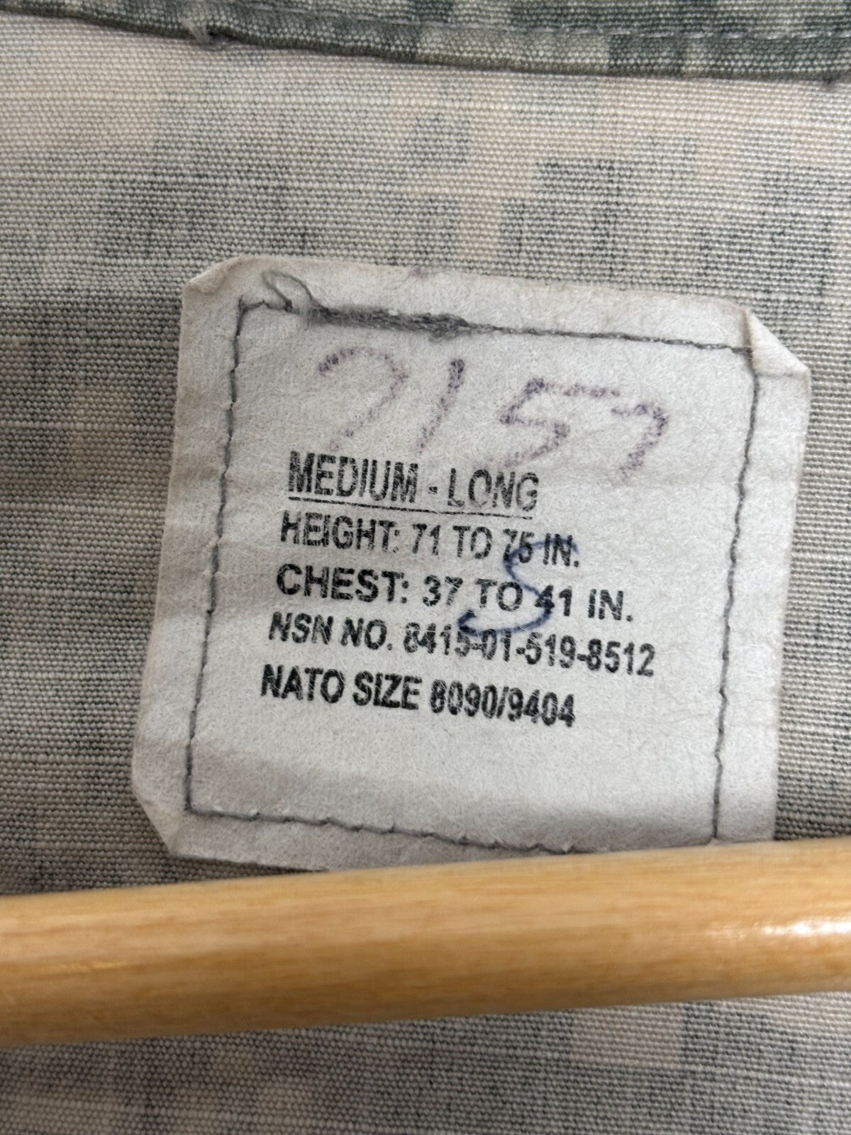 Surplus US Army ACU Combat Uniform Jacket -Size Medium-Long - The Militaria Shop