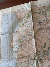 Load image into Gallery viewer, Original WW2 British Army OS Map of Great Britain - Barmouth & Aberysthwyth - The Militaria Shop