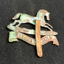 Load image into Gallery viewer, Genuine British Army Cap Badge - 3rd The King's Own Hussars - The Militaria Shop