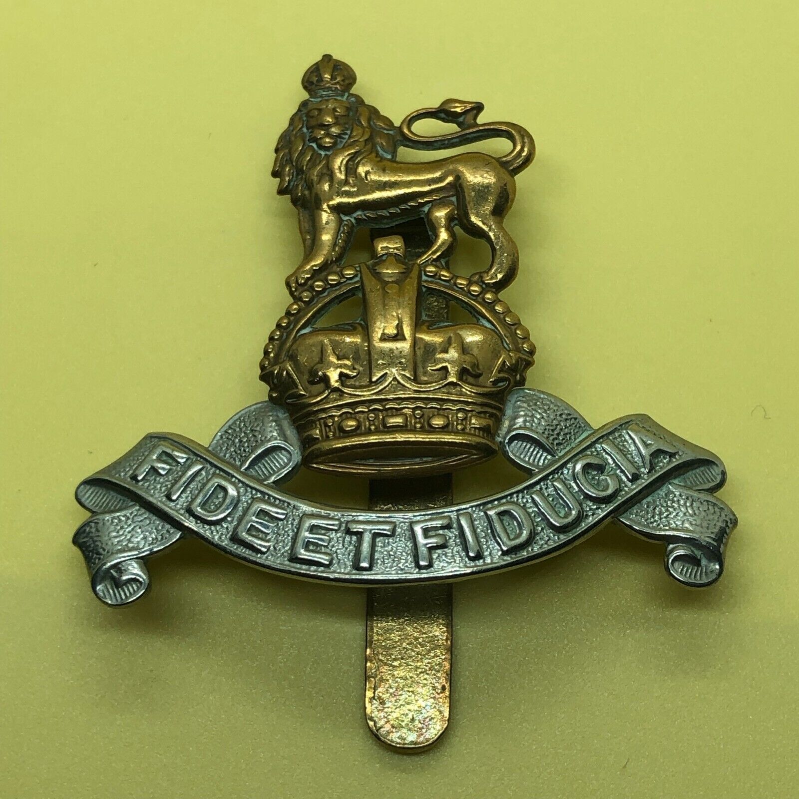 Original British Army Cap Badge - Royal Army Pay Corps - The Militaria Shop