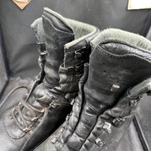 Load image into Gallery viewer, Austrian Army Black Leather Heavy Duty Combat Boots - Size EU 42 - UK 8 - The Militaria Shop