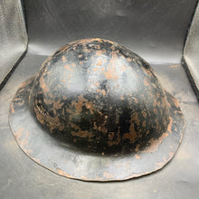 Load image into Gallery viewer, Original British Army WW2 Combat Steel Helmet - The Militaria Shop
