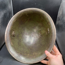 Load image into Gallery viewer, Original WW2 British/Canadian Army Mk3 "Turtle" Combat Helmet - The Militaria Shop
