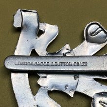 Load image into Gallery viewer, Genuine British Army The Royal Hussars Cap Badge - The Militaria Shop
