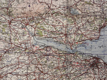 Load image into Gallery viewer, Original WW2 British Army RAF Navy Base Map of Scotland - The Forth, Clyde & Tay - The Militaria Shop