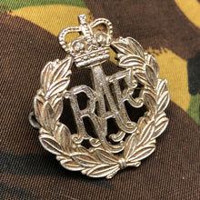 Load image into Gallery viewer, Genuine British RAF Royal Air Force Staybrite Cap Badge - The Militaria Shop