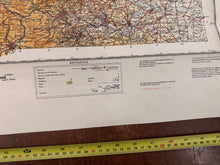 Load image into Gallery viewer, Original WW2 British Army RAF Navy Base Map of England - North Central - The Militaria Shop