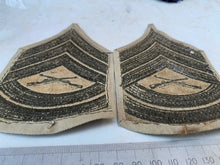 Charger l'image dans la galerie, Pair of USMC United States Marine Corps Army Rank Chevrons - Gunnery Sergeant - The Militaria Shop