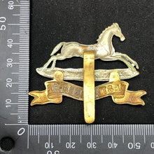Charger l'image dans la galerie, Genuine WW2 British Army Brass Cap Badge - West Yorkshire Regiment - The Militaria Shop