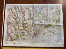 Charger l'image dans la galerie, Original WW2 British Army OS Map of Great Britain - Newport - The Militaria Shop