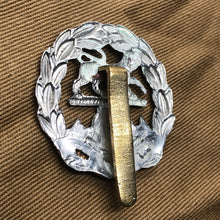 Load image into Gallery viewer, Original WW2 British Army Hampshire Regiment Cap Badge - The Militaria Shop