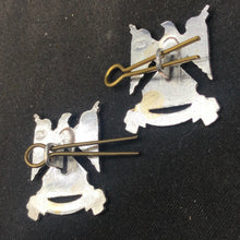 Load image into Gallery viewer, Original British Collar Badge Pair - Royal Scots Dragoon Guards - The Militaria Shop