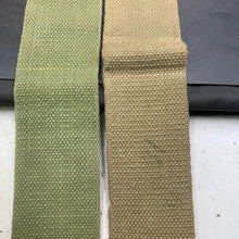 Lade das Bild in den Galerie-Viewer, Original WW2 British Army 37 Pattern Equipment Webbing L Strap Set - The Militaria Shop