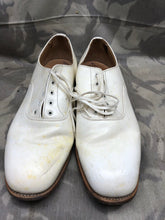 Load image into Gallery viewer, Genuine British Army Women's White Summer Shoes - WW2 Pattern - Size UK 13 L - The Militaria Shop