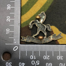 Load image into Gallery viewer, RARE WW1 New Zealand Army Collar Badge - 9th Wellington East Coast Mounted - The Militaria Shop