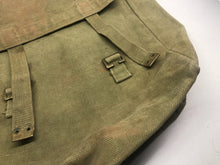 Load image into Gallery viewer, Original WW2 British Army 37 Pattern Large Pack - Named - RASC - The Militaria Shop